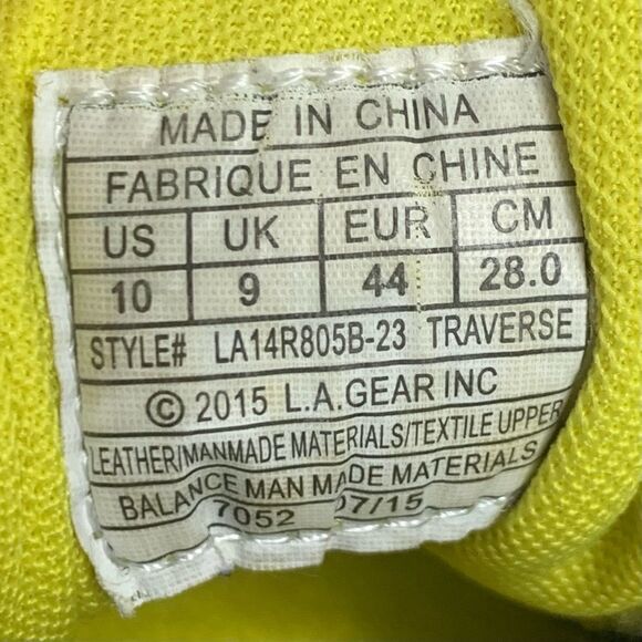 L.A. Gear Men’s Ultra Foam Athletic Running Shoes - Picture 11 of 12